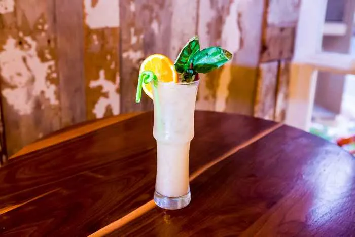 guava basil cooler for New Nautical Patio at Dive Bar