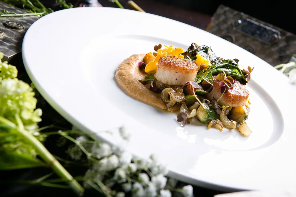 Scallops for The Bedford Celebrates 5th Anniversary All Week Long