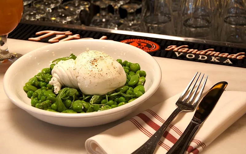 tesori burrata for National Cheese Day at Tesori