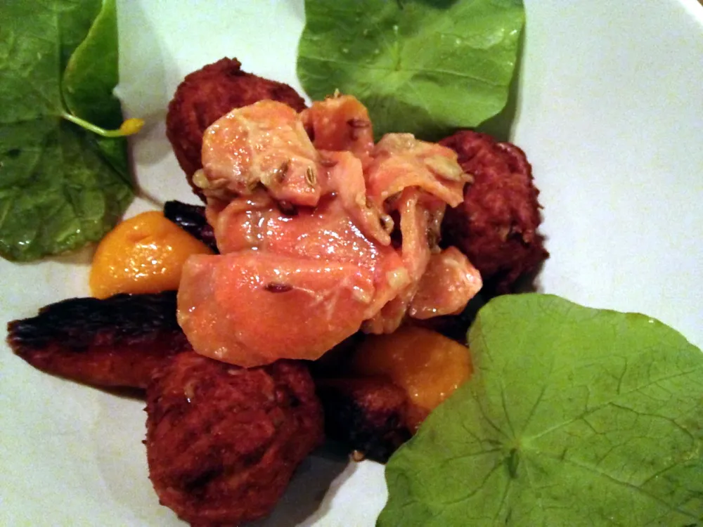 Grilled Carrots Trenchermen Restaurant Week