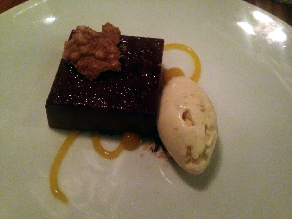 Chocolate Coconut Brulee Trenchermen Restaurant Week