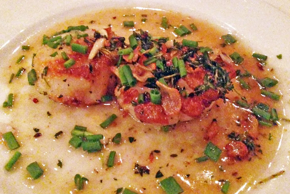Antipasti: Scallops for Hidden Bucktown: Antico's Rustic Italian Delights