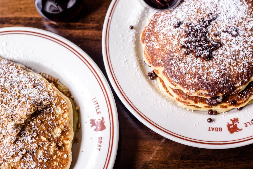 All photo credits: Leila Register for National Pancake Day at Little Goat Diner Sept 26