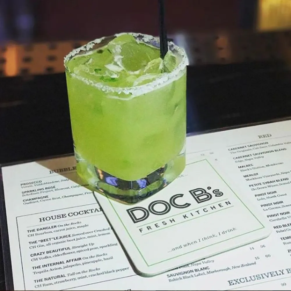 The Internal Affair Cocktail Photo Courtesy of Doc B's for See What's Cooking at Doc B's Fresh Kitchen