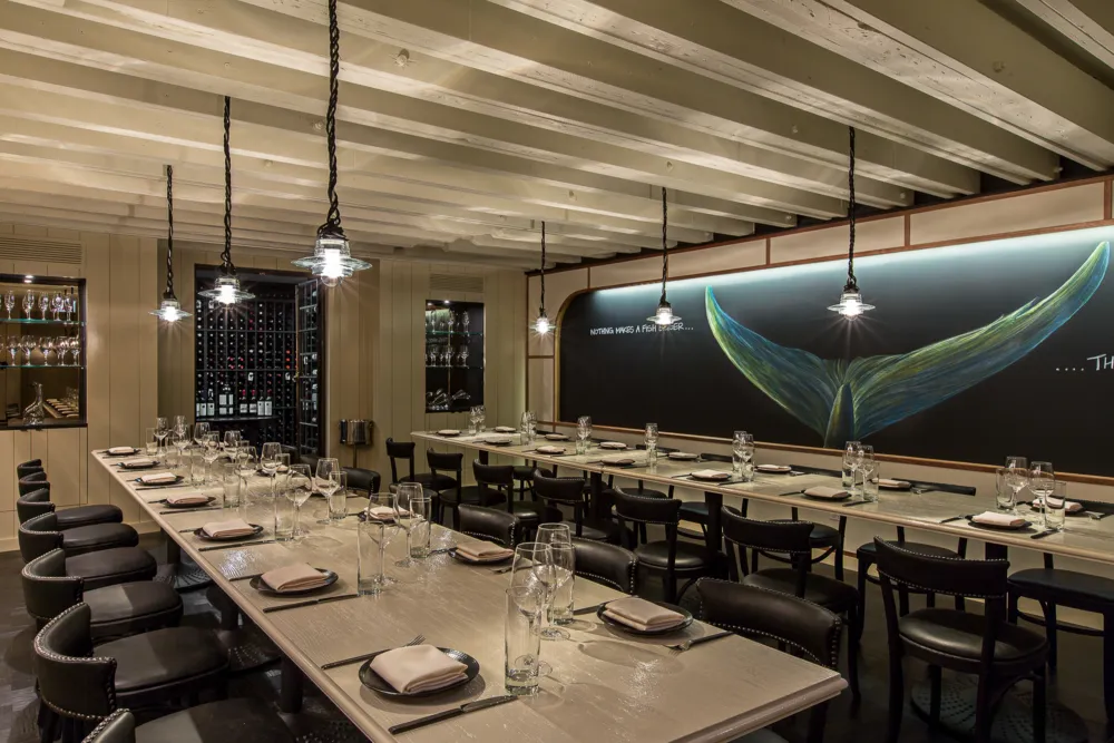 The Whale Room at GT Fish & Oyster Photo Courtesy of Eric Kleinberg for Need A Private Dining Room For Your Holiday Events?