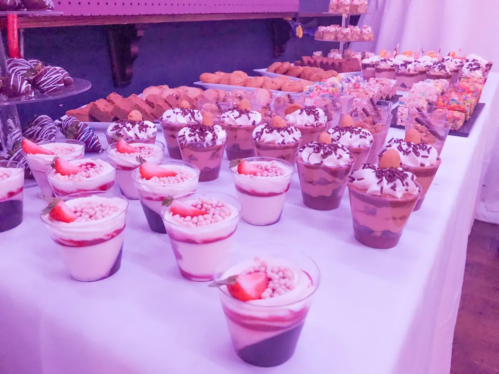 Parlay's Dessert Table is loaded with sweets! for Sundays are for (Football) and Parlay Brunch