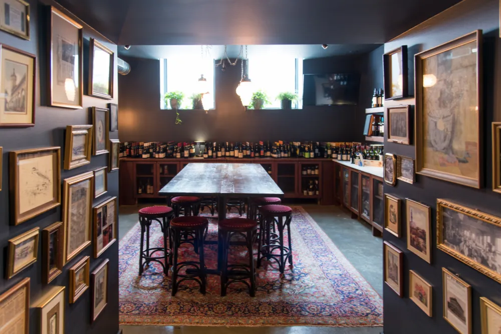 The Sidebar Cellar at The Press Room for Need A Private Dining Room For Your Holiday Events?