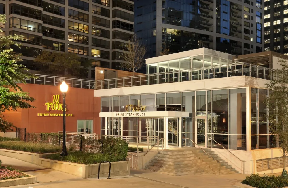 Exterior Iii Forks for Valentine's Day Dining at III Forks Prime Steakhouse