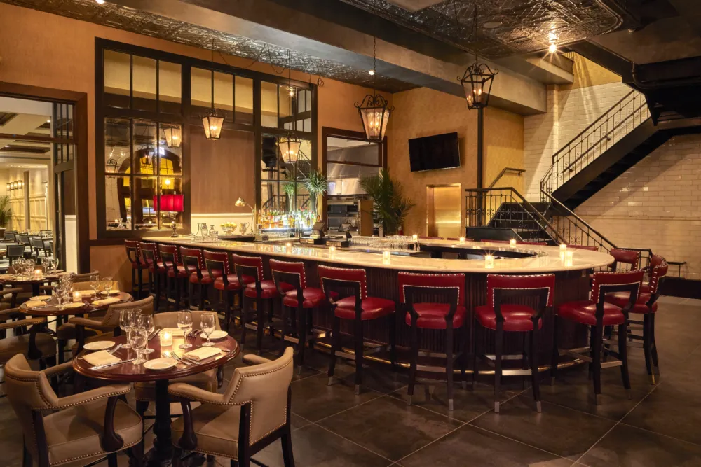 Bar At Chicago Firehouse for Happy Hour Menu at The Chicago Firehouse