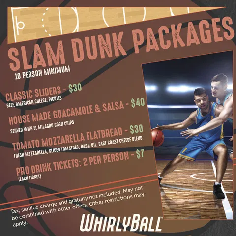 Rendition for March Madness at WhirlyBall