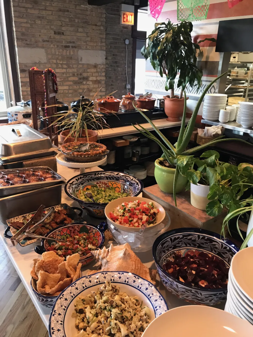 The Brunch Buffet at Dos Urban Cantina (Photo Courtesy of Dos Urban Cantina) for Cinco de Mayo Celebrations in Chicago