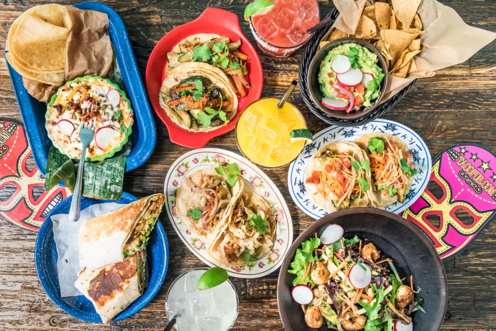 A Taco Spread at Broken English Taco Pub (Photo Credit: Kailley Lindman) for Cinco de Mayo Celebrations in Chicago