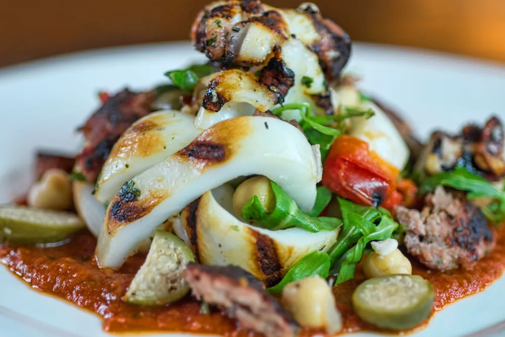 Spanish Calamari. Photo courtesy of the Brass Monkey. for Fish Styx, Cheese Balls & TV Dinners: The Brass Monkey Has the Menu of Your Dreams