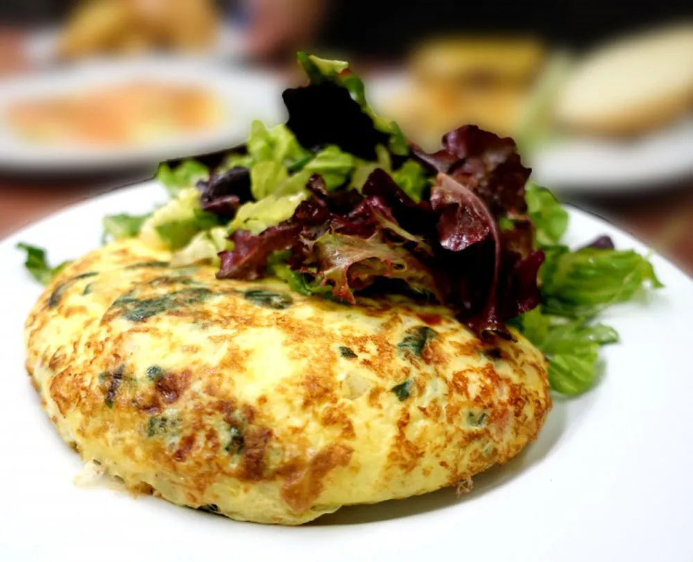 Made to Order Omelet at Prairie Grass Cafe. Photo by Cindy Kurman