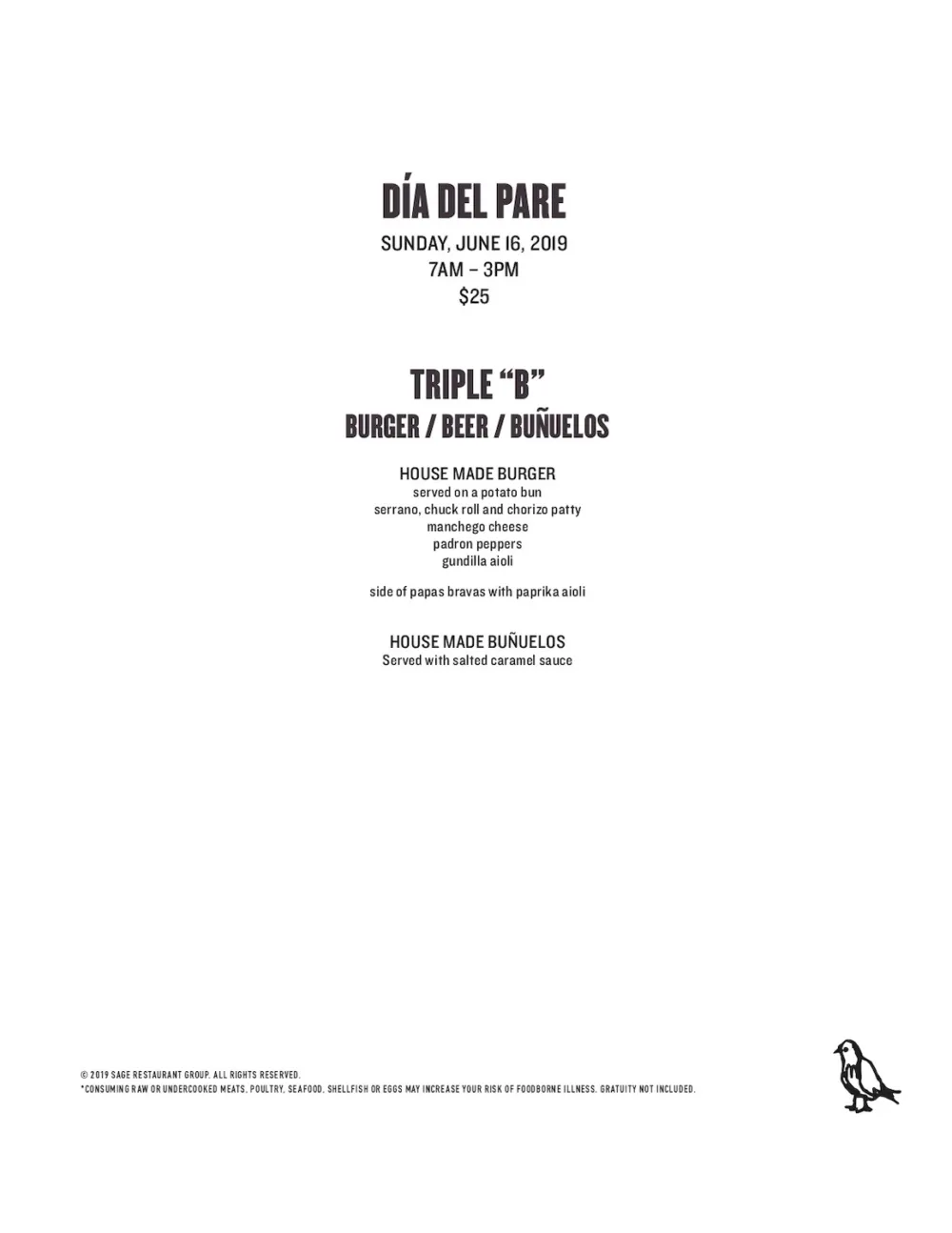 Mercat Chicago Fathers Day 2019 for Mercat a la Planxa: “Día del Pare” Father's Day Brunch