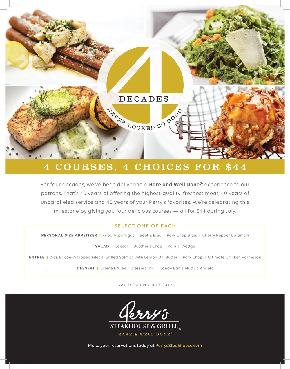 4 for $44 Flyer