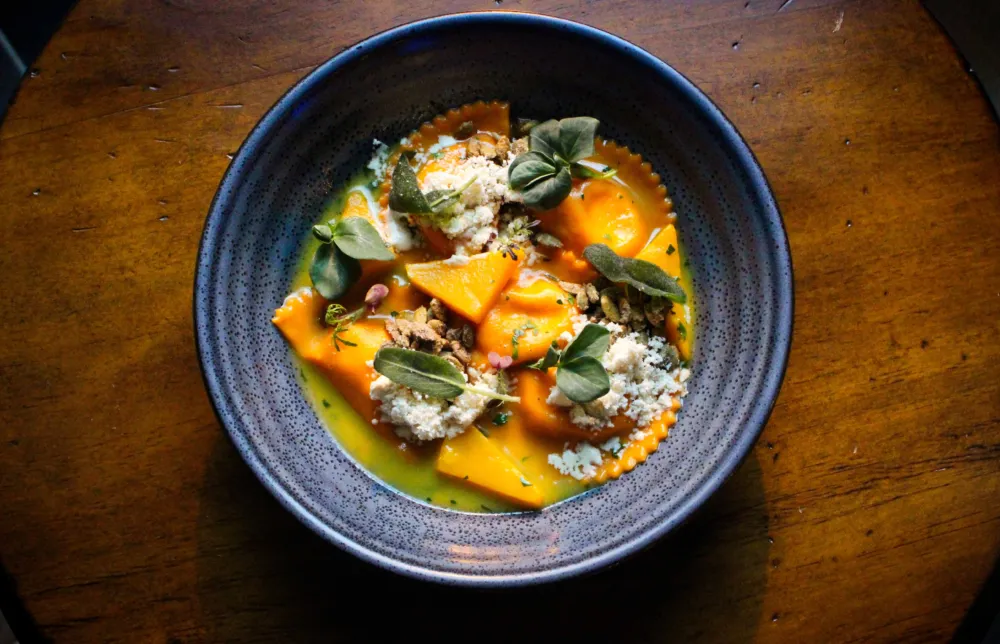 Pumpkin Pasta X 3 for Onward Hosts Pasta Cooking Class Series