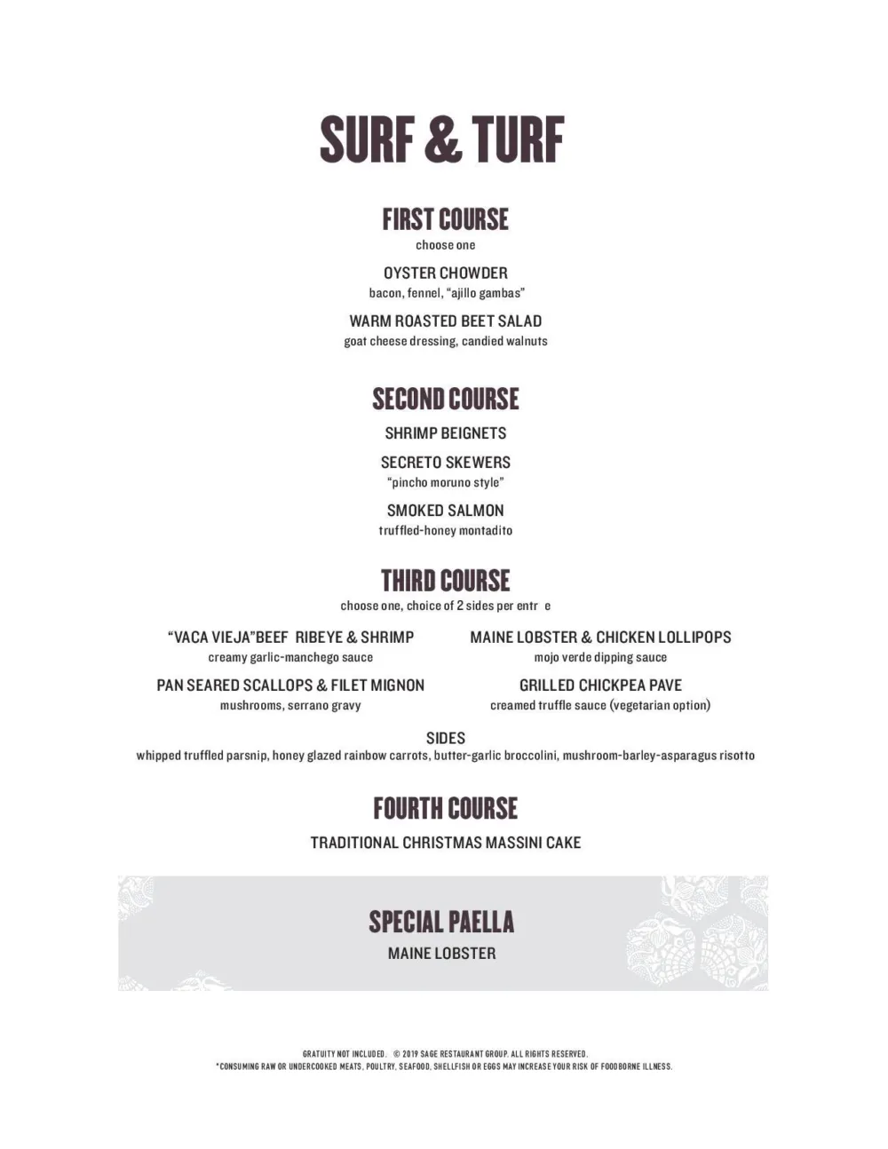 Mercat Chicago Nye Menu 2019 Page 001 for Celebrate Noche Vieja with Mercat a la Planxa