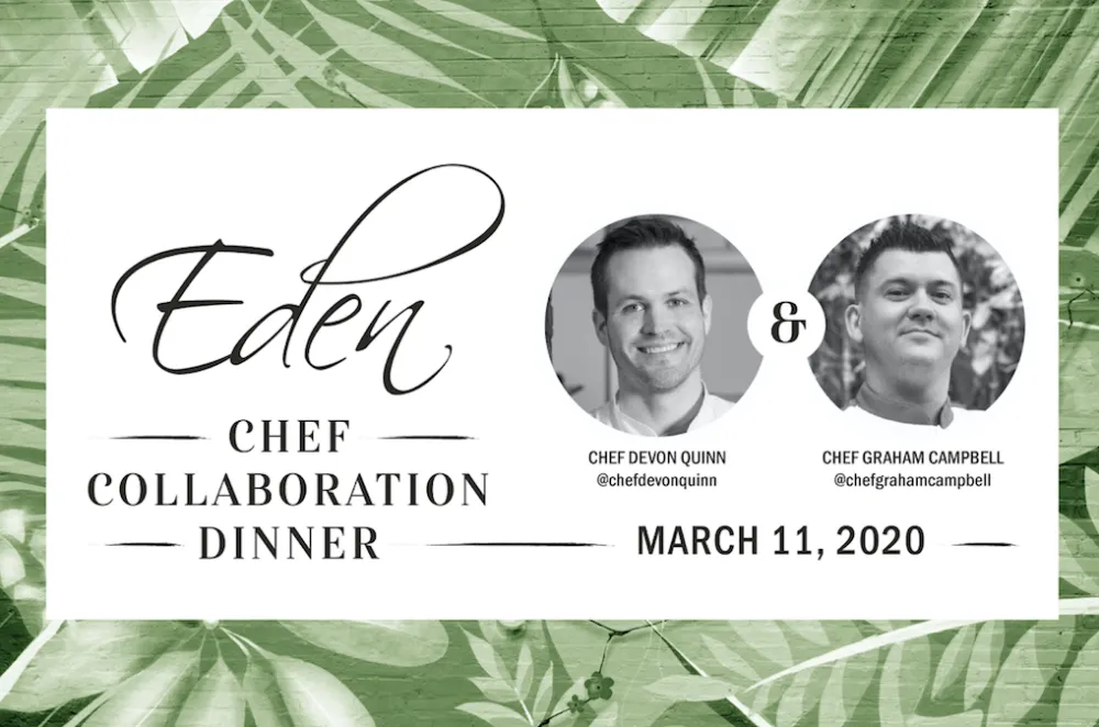 Courtesy of Eden for Welcome Spring With These March Happenings