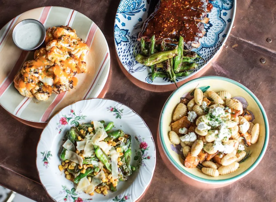 A Spread at Pennyville Station (Courtesy of Amy Roesch) for Where to Order Meals for Pick Up or Delivery in Chicago Right Now