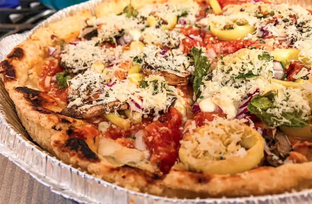 Keep it cheesy or make it your own, Uno's cheese pizza is a blank canvas for your wildest creations. for Harry & David Conquers Pizza Cravings with Newly Available Pizzeria Uno