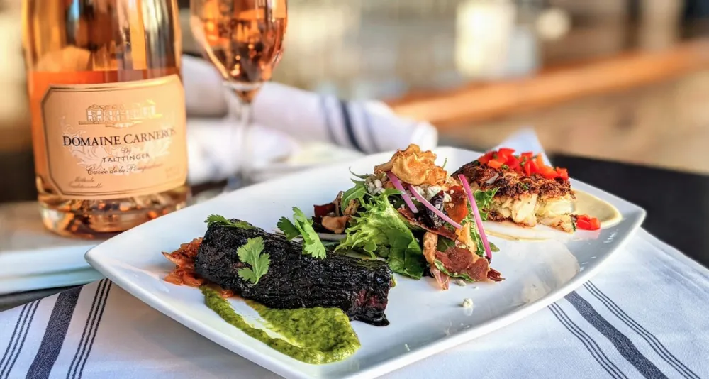 The first course Trio Plate at Sociale (Courtesy of Sociale) for Valentine's Day Dining and Carryout Specials Around the City