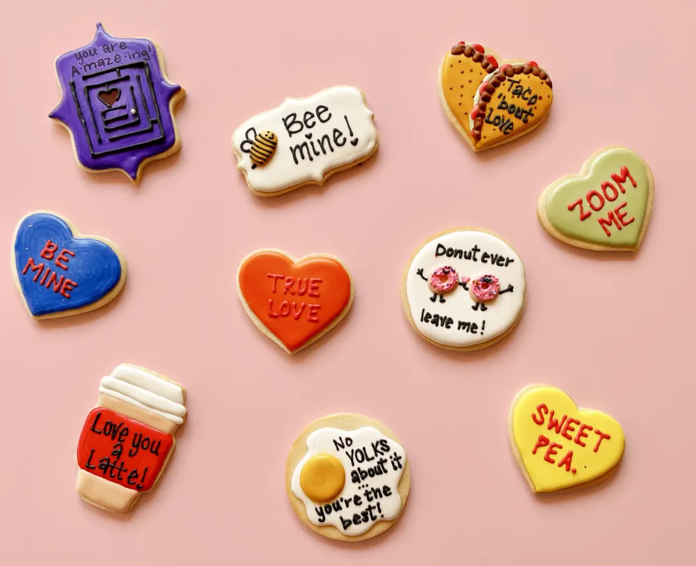 Order an assortment of Sugargoat cookies for your loved ones! (Courtesy of Stephanie Izard) for Valentine's Day Dining and Carryout Specials Around the City