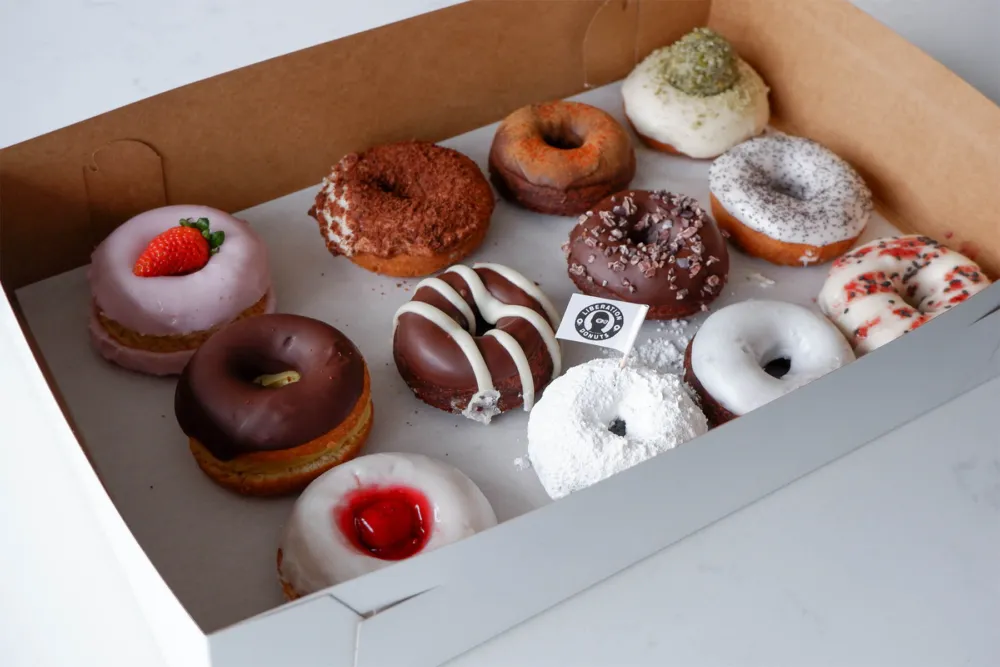 Liberation Donuts in all their glory. for We Ate All the Donuts at Liberation Donuts and Have the Pics to Prove It