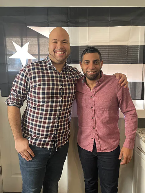 Marina's Cafe owners: Hector and Eric for Marina's Cafe to Open March 31st in Avondale