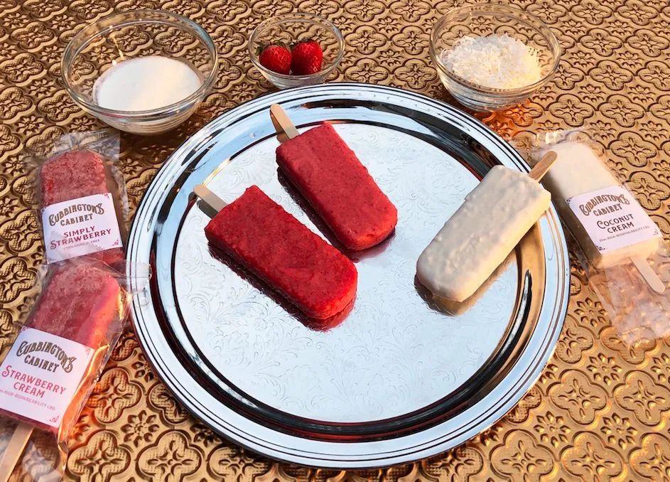 Cubbington’s Cabinet is celebrating spring with its new line of CBD infused popsicles for adults and “Pup Cups” for dogs. (Photo courtesy of Cubbington's Cabinet) for April Showers Bring Fun Food Events to the Calendar