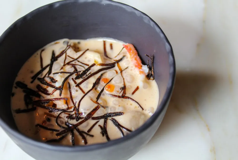 King Crab Chawanmushi (Photo courtesy of Sepia) for Fall Flavors and Comforting Soups Have Officially Landed On These Chicago Restaurant Menus