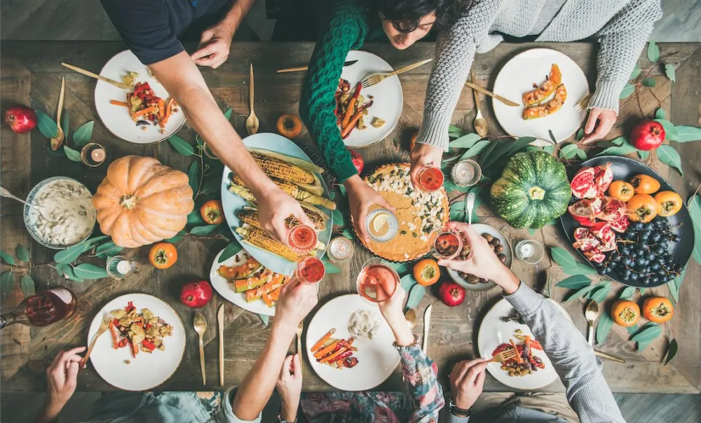 Friendsgiving at Venteux (Photo courtesy of Venteux) for Enjoy a Thanksgiving or Friendsgiving Feast at These Chicago Restaurants