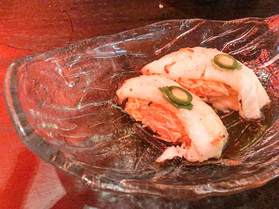The Itchy Seabass for Into the Blue (Sushi Sake Grill)