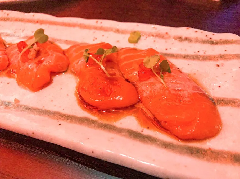 The Truffle Salmon for Into the Blue (Sushi Sake Grill)
