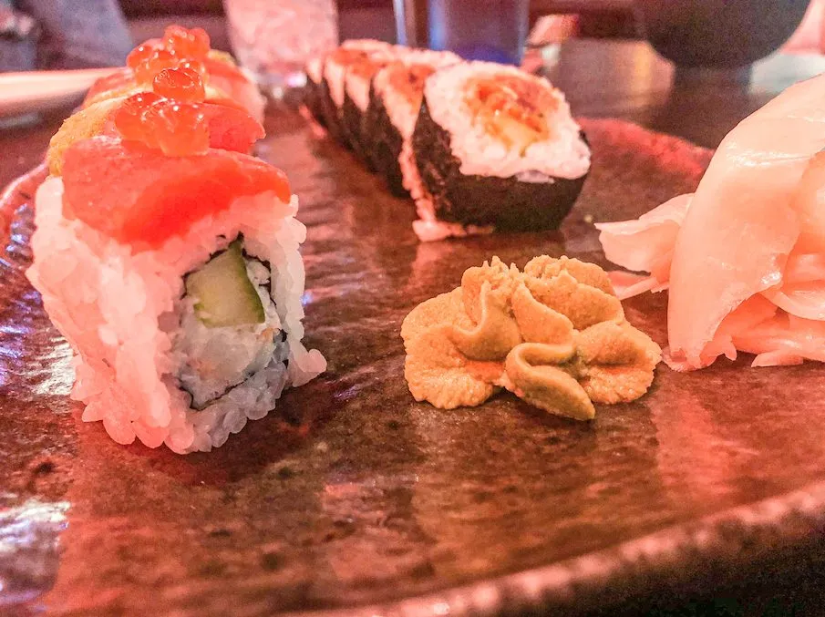 The Spicy Tekka and Alaska Roll Maki for Into the Blue (Sushi Sake Grill)