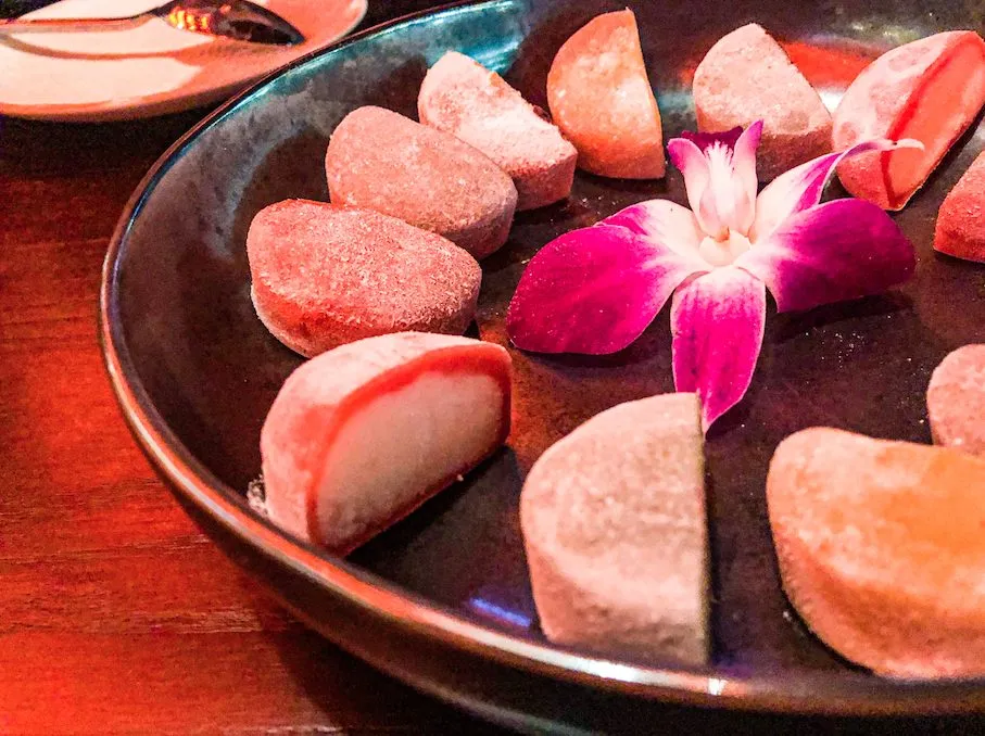 Every mochi flavor on the menu! for Into the Blue (Sushi Sake Grill)