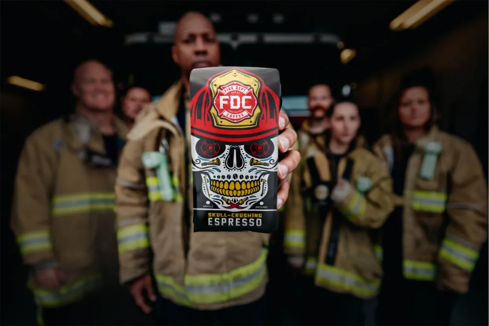 Rockford, IL's very own Fire Dept. Coffee for Fire Dept. Coffee to Donate Coffee to First Responders, Nurses and Military Now Through Valentine’s Day