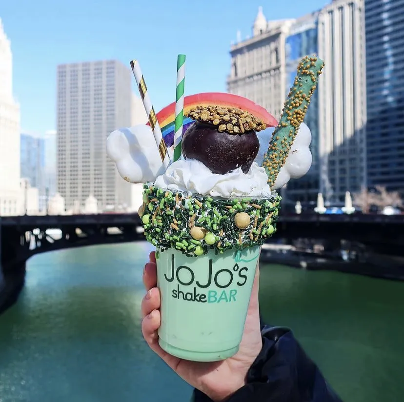 Get Lucky Shake W Green River for St. Patrick's Day Happenings in Chicago