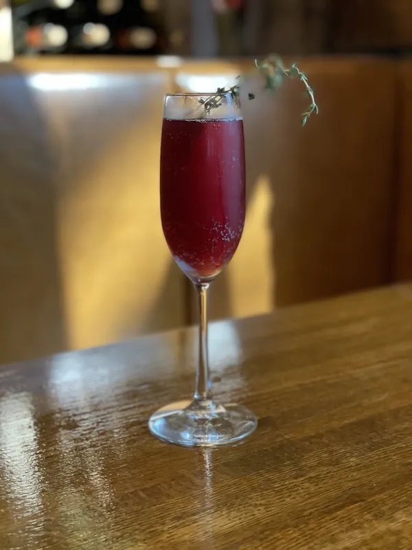 Bar Roma's "Thyme Off" for Drink Pink During Breast Cancer Awareness Month