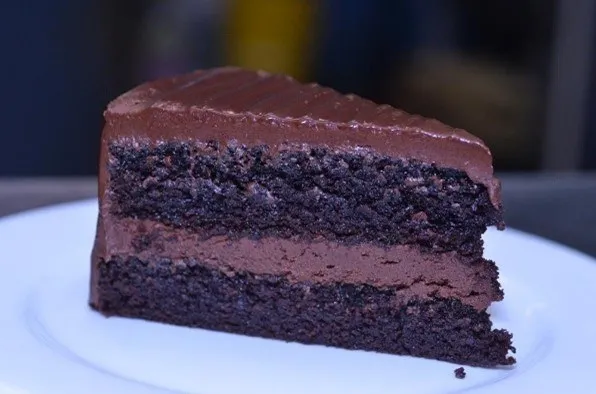 Double Chocolate Cake for Prairie Grass Cafe Thanksgiving To Go Packages