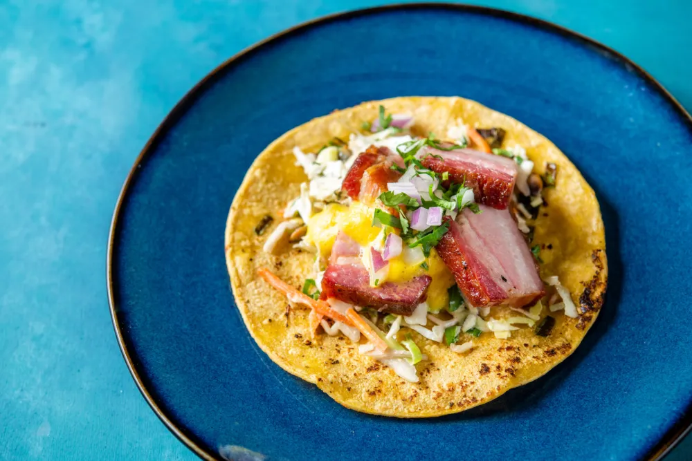 Solita Pork Belly Dorado Taco for Veterans Day Offerings from Chicago Restaurants and Bars