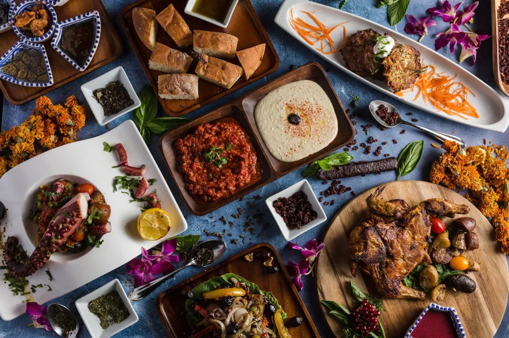 Oda Poster Octopus Imam Humus Ezme for Where to Feast in Chicago this Thanksgiving