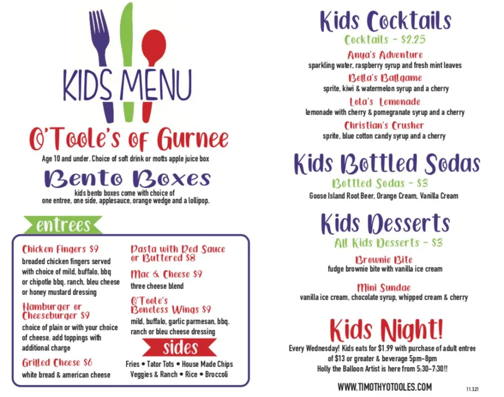 Screen Shot 2022 12 21 At 4 08 06 Pm for Kids' New Year's Eve at Timothy O'Toole's Pub