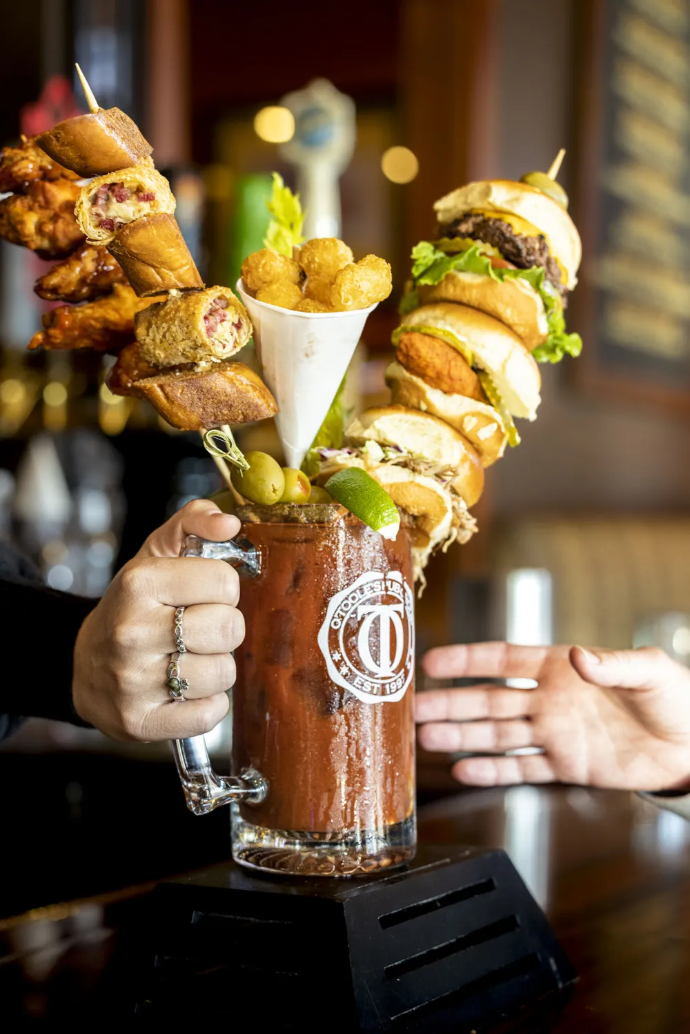 Otooles Big Obloody2 for Big O'Bloody Marys at Timothy O'Toole's Pub