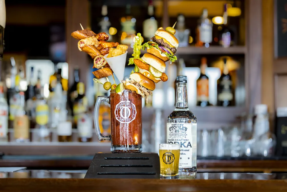 Otooles Big Obloody for Big O'Bloody Marys at Timothy O'Toole's Pub