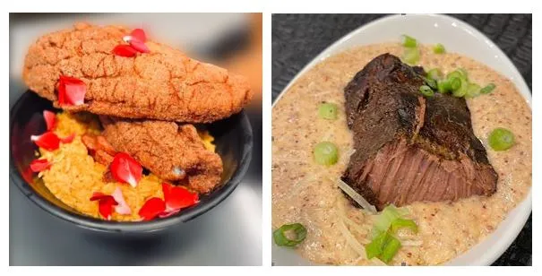 Catfish Skillet with Scrambled Eggs; Black Angus Short Ribs & Red Grits photo credit: CheSa’s Bistro & Bar for CheSa’s Bistro & Bar Opens for Brunch in Avondale