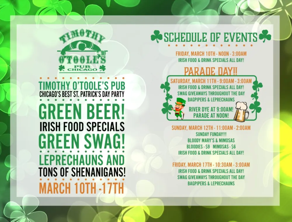 Screen Shot 2023 02 15 At 1 52 01 Pm for St. Patrick's Day Parties at Timothy O'Toole's Pub