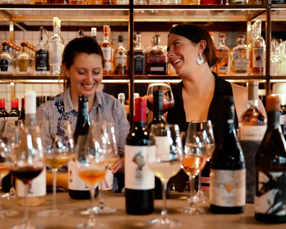 Andros Wine Event for Where to Show Support for Women Owned and Led Restaurants and Bars