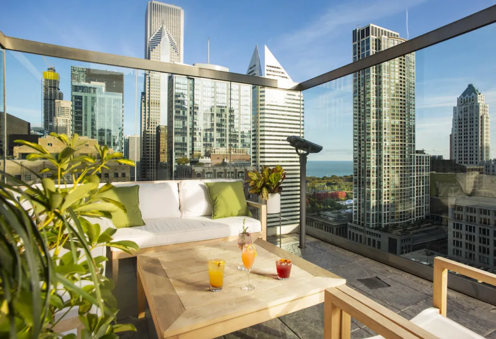 Roof On The Wit for Wine and Dine Your Mom for Mother's Day at these Chicago Restaurants