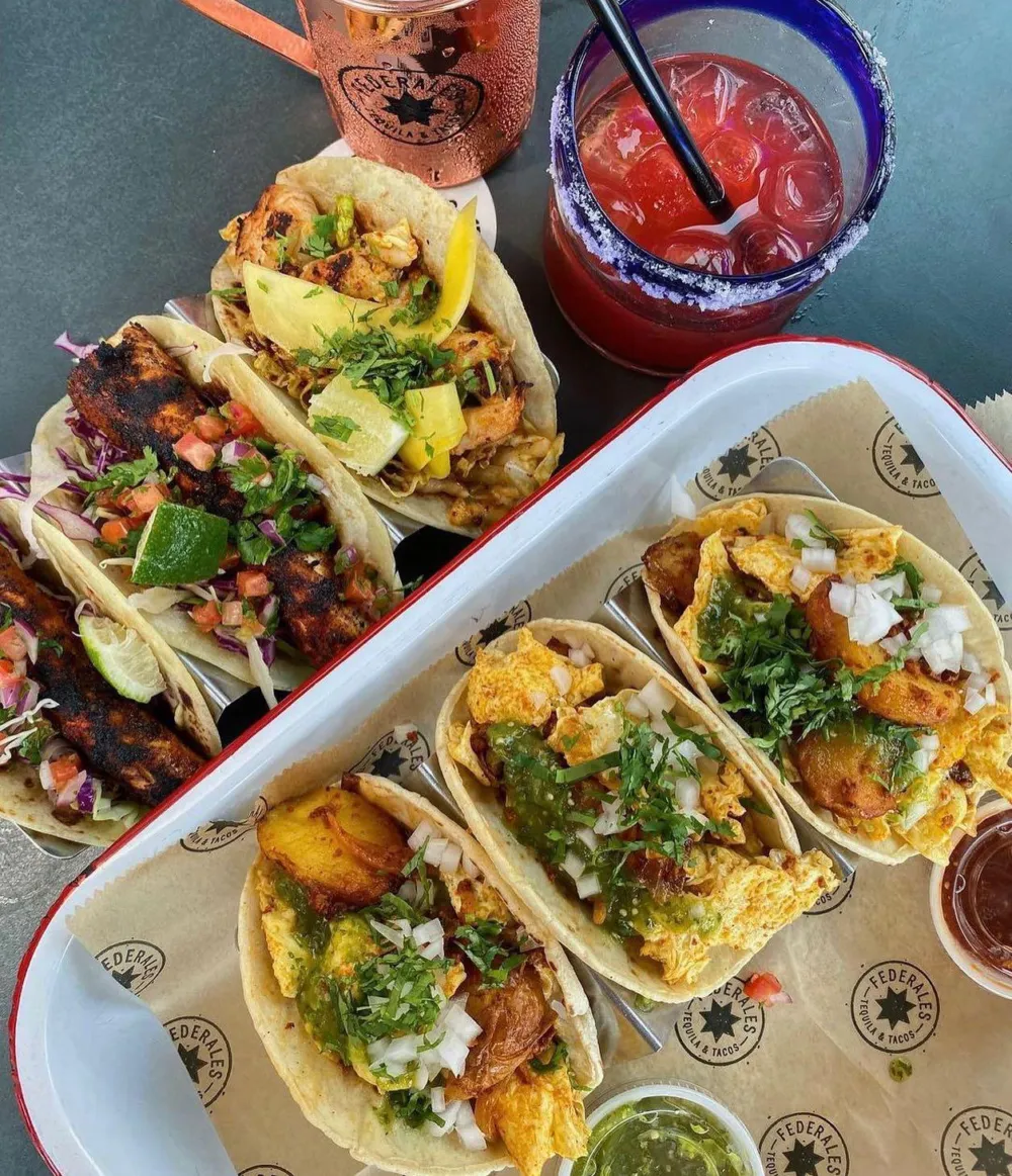 Federales Brunch Spread for Wine and Dine Your Mom for Mother's Day at these Chicago Restaurants